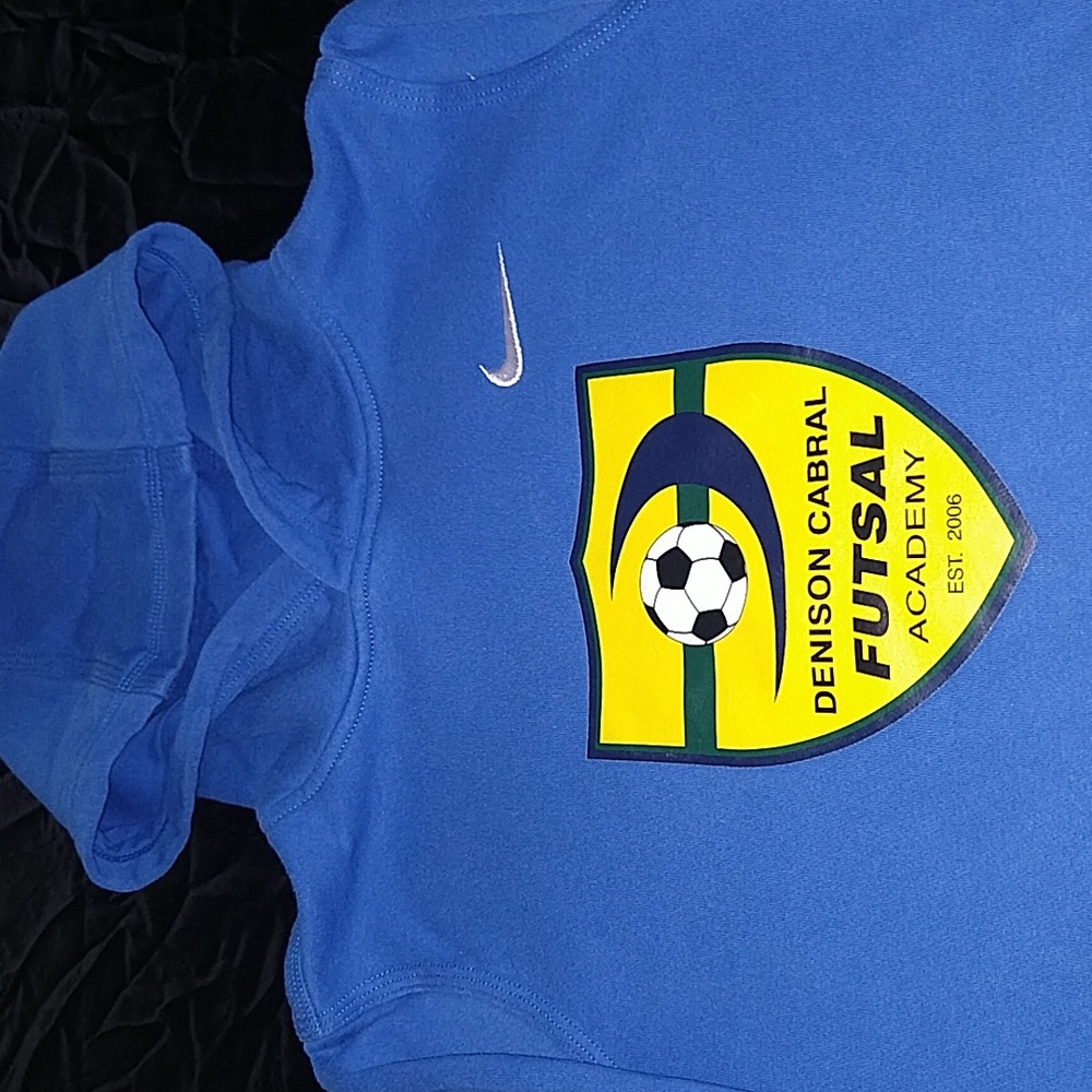 Nike Futsal Academy Hoodie YOUTH Large Royal Blue